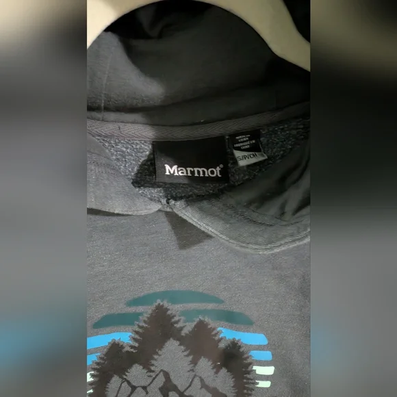 4/$20 GUC Marmot Hoodie small *BINO - Picture 3 of 5